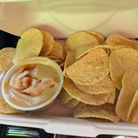 Chips and queso at Toasty in Bend
