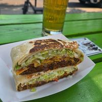 Burger Crunchwrap at Toasty in Bend