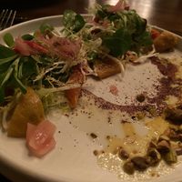 Chioggia beets & carrots  at Murray Circle in Sausalito