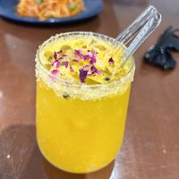Passion fruit mojito mocktail   at Seed in Ipoh