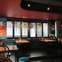 二樓室內空間寬敞 #Veganuary at Macho Grill in Jeju