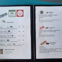 Menu at Macho Grill in Jeju