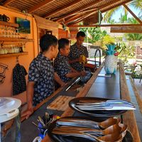 The friendly staff at work at The Spot in 