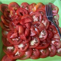 Tomato salad   at Coco Loco in Anda