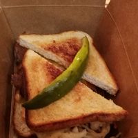 Reuben sandwich at BeetBox in Vancouver