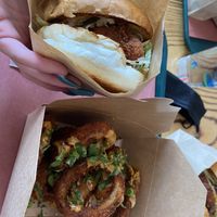 onion rang  at BeetBox in Vancouver