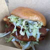  Chicken sandwich  at BeetBox in Vancouver