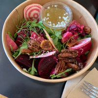 Beet and apple salad  at BeetBox in Vancouver