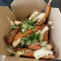 Yam wedges - SO Amazing!!!!  at BeetBox in Vancouver