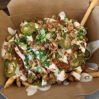 Chili fries  at BeetBox in Vancouver