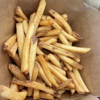 Large fries   at BeetBox in Vancouver