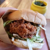 Chick-un sandwich. 👌 at BeetBox in Vancouver