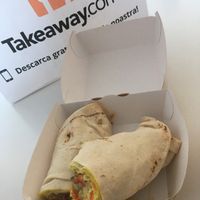 Vegan wrap at Delicious Raw - Nicolae Bălcescu in Brasov