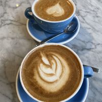 Cappuccino with oat milk  at CODOS Coffee in Hamburg