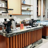 main bar  at CODOS Coffee in Hamburg