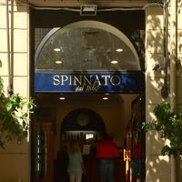 Outside seating. Good for lunch.  at Antico Caffè Spinnato in Palermo