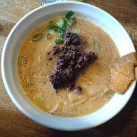 miso ramen - more veggies would've been nice at Yatta Ramen in Warsaw