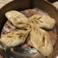 Vegetarian dumplings at Capitale Della Cina in Florence
