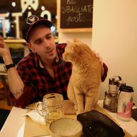 Oh, so that's what you've been doing today? at Gatto Bistrot in Portici