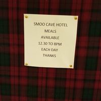 Opening hourd at Smoo Cave Hotel in Lairg