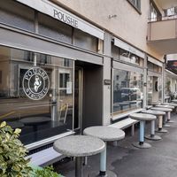 Exterior at Poushe in Zurich