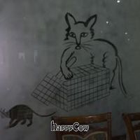 Image on the wall of the restaurant. at Xiang Ji Shi Jie in Harbin