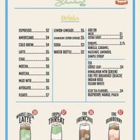 New drinks  at Shahar Cafe in Louisville