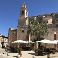 One of their stunning terraces at Sabitoga in Mallorca