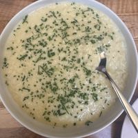 Meyer Lemon Risotto —highly recommend!  at Somebody People in Denver