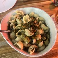 Pasta w broccolini   at Somebody People in Denver