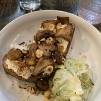Mushies on Toast at Somebody People in Denver