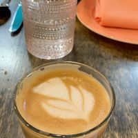 Oat Milk Latte at Somebody People in Denver