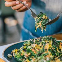 Incredible Salads at Foods & Roots in Koh Phangan