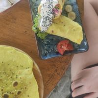 "Falafel Wrap" at Foods & Roots in Koh Phangan