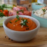 Dips and sticks (can't remember the name) at Foods & Roots in Koh Phangan