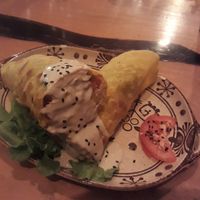 Falalel wrap at Foods & Roots in Koh Phangan