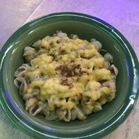Vegan mac and cheese at Veggie Guys in Quezon City
