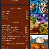 2020 menu at Veggie Guys in Quezon City