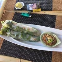 Vietnam spring roll  at Rakpak in Koh Samui