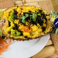 Great dish in pineapple at Rakpak in Koh Samui