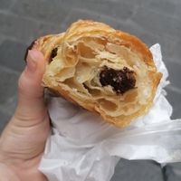 Looks fancy but tasted dry at Antico Forno Ursida in Genoa