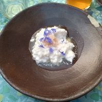 Citrusy pre-dessert at Bleu Canard in Lille