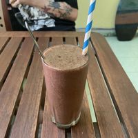 Banana cacao smoothie  at Khong Vegan Restaurant  in Da Nang