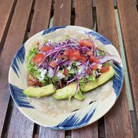 Fried broccoli taco  at Khong Vegan Restaurant  in Da Nang