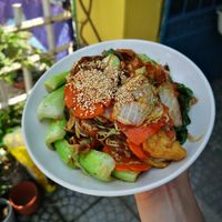 Spring noodles salad at Khong Vegan Restaurant  in Da Nang