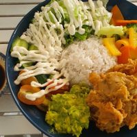 Crispy Mushroom Bowl at Khong Vegan Restaurant  in Da Nang