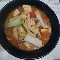 Spicy soup at Khong Vegan Restaurant  in Da Nang