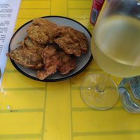 crispy mushroom and kombucha at Khong Vegan Restaurant  in Da Nang