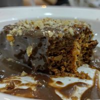 Amazing walnut/date chocolate cake! at Khong Vegan Restaurant  in Da Nang