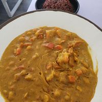 Chickpea curry at Khong Vegan Restaurant  in Da Nang